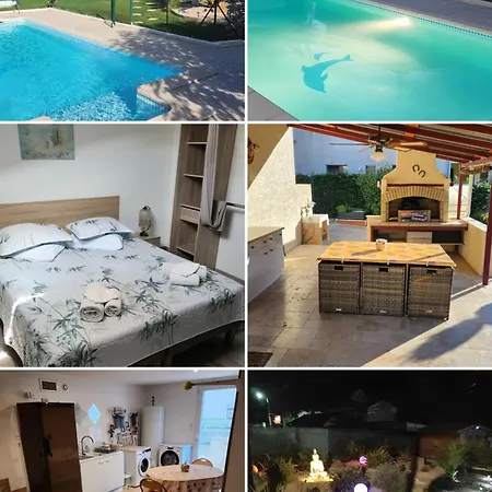 - D'hôtes Indépendante Avec Terrasse L'occitania 60m2 Alojamento de Acomodação e Pequeno-almoço 3*